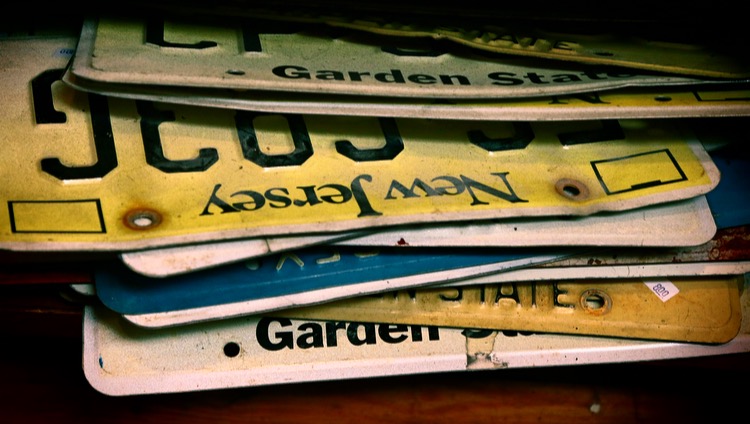 old new jersey license plates