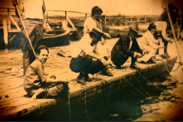 old new jersey pier fishing historic photo