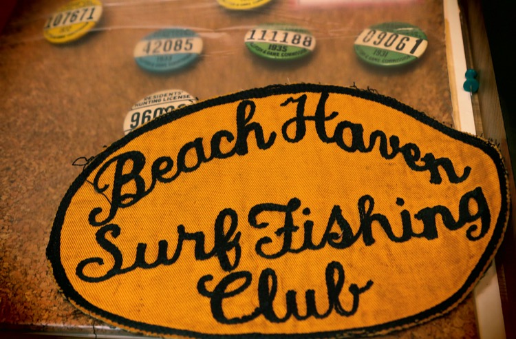 vintage old beach haven new jersey surf fishing club and resident fishing license