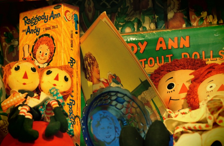 vintage Raggedy Ann & Andy dolls