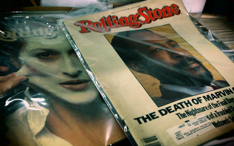 vintage Rolling Stone covers