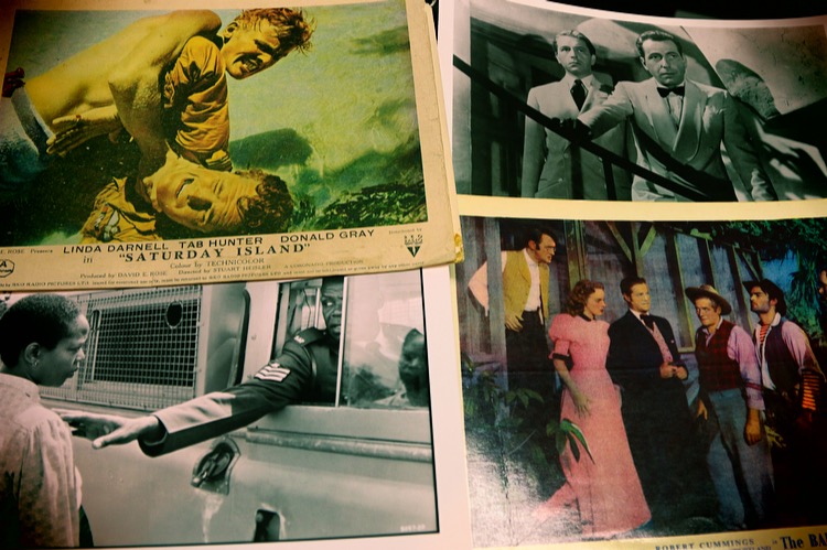 old Hollywood photos and posters capture the drama