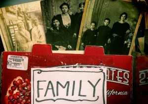 collection of old family photos