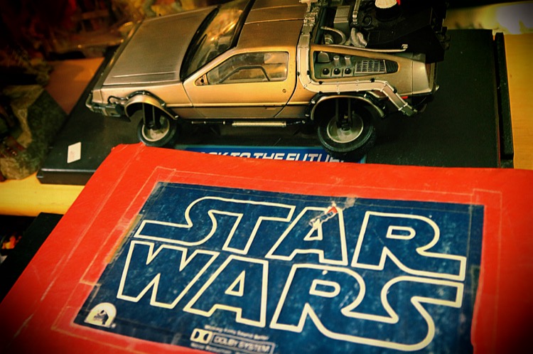 Star Wars and Back to the Future collectibles