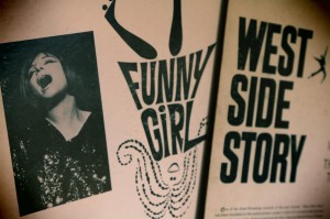Funny Girl and West Side Story records