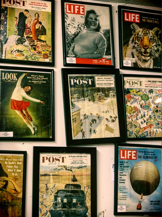 vintage Life Magazine and the Saturday Evening Post