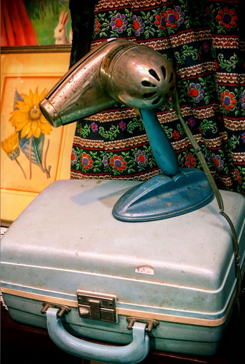 old vintage hair dryer