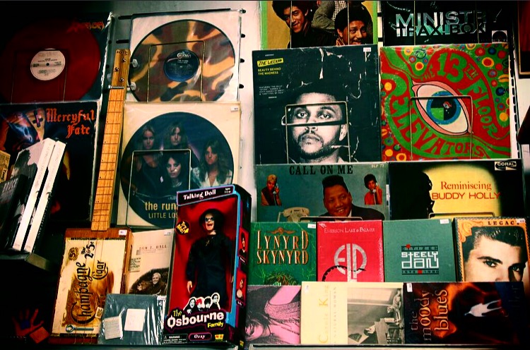 music and record collection