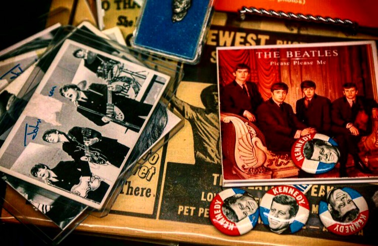 The Beatles & JFK memorabilia