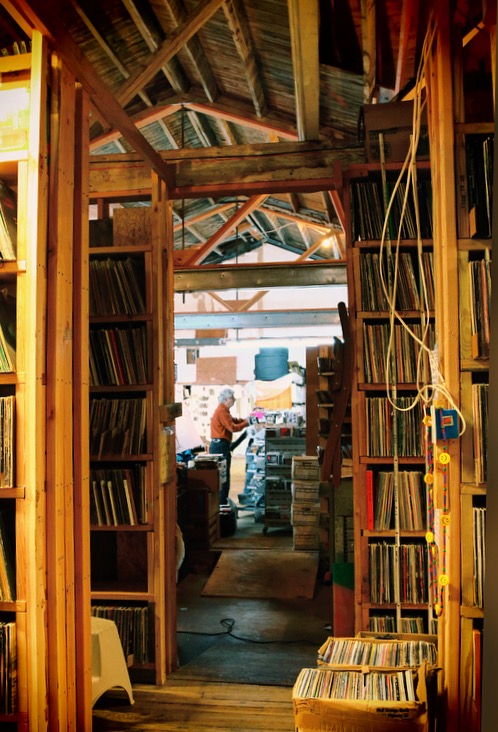record collection at The Record Collector