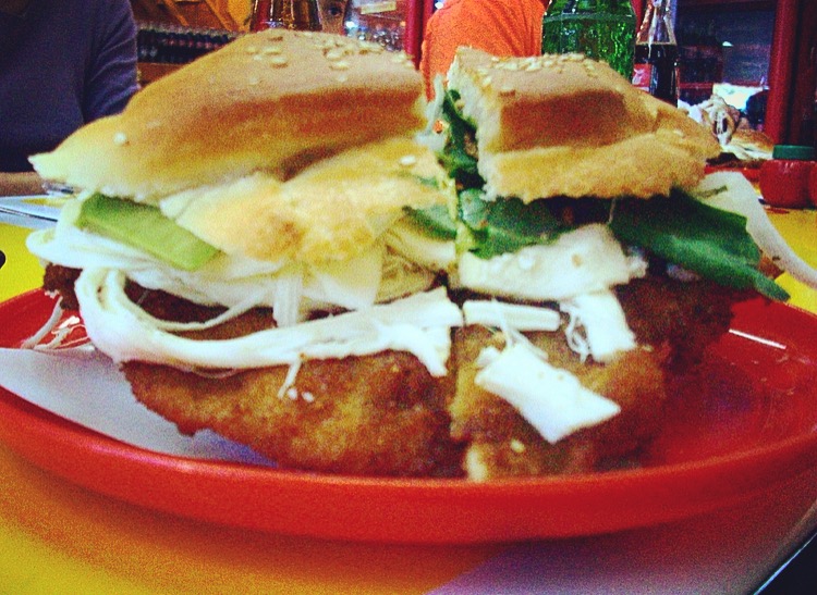 Pueblan-style Cemita Sandwich