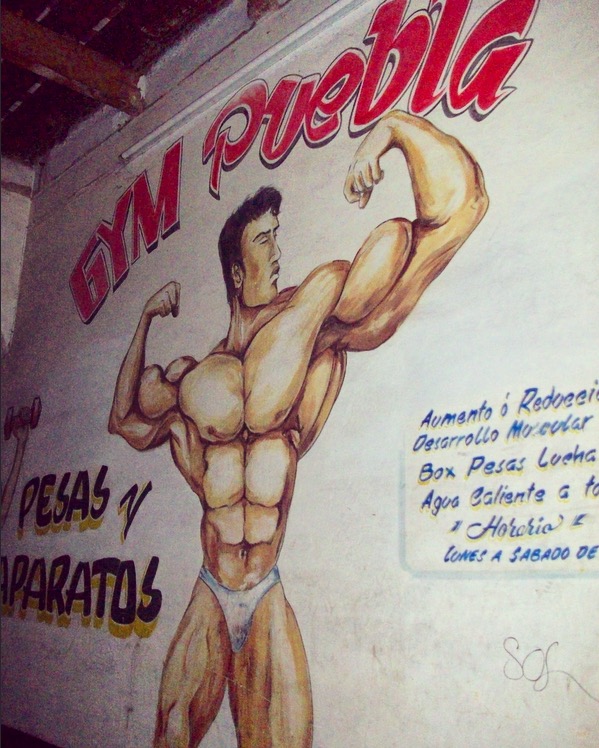 Gym Puebla art