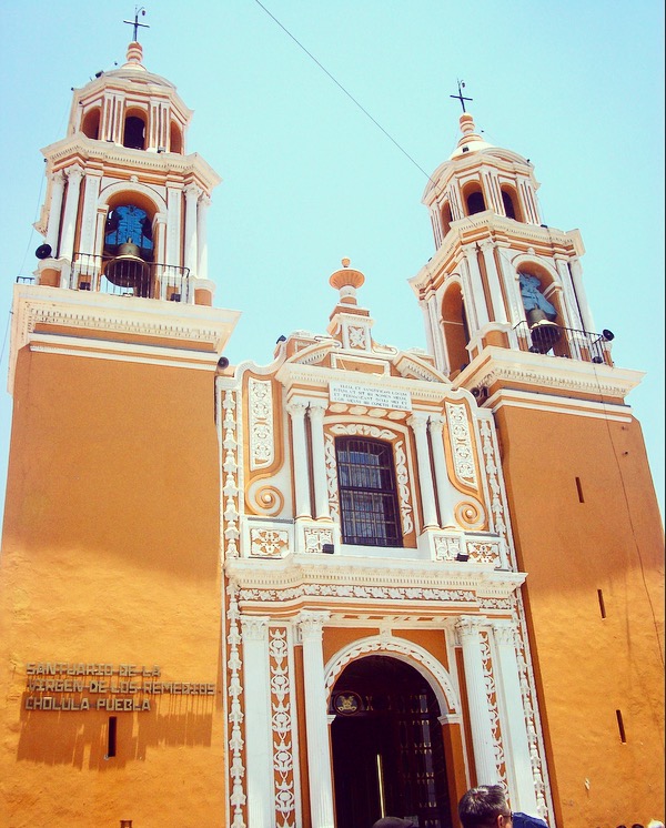 Shrine of our Lady of Remedies Catholic Church Puebla Mexico