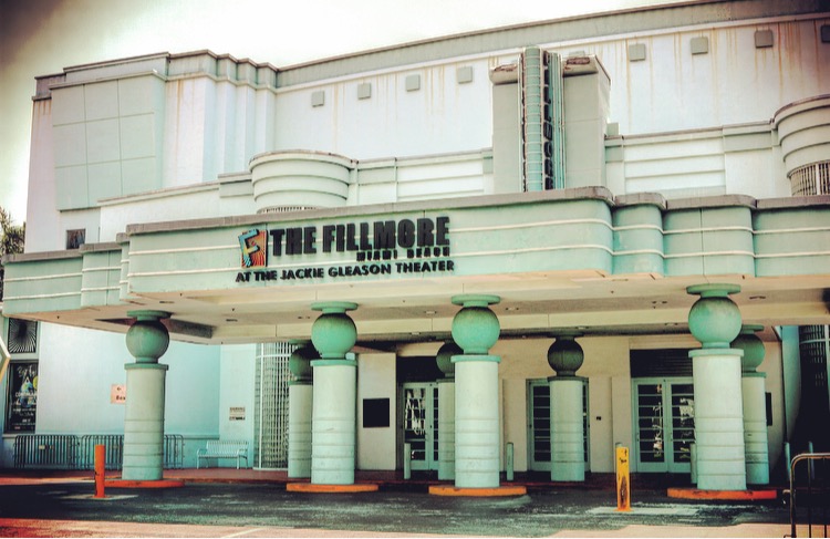 The Fillmore Miami Beach at the Jackie Gleason Theater art deco