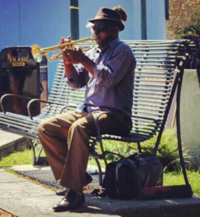 Trumpeter, New Orleans Riverfront