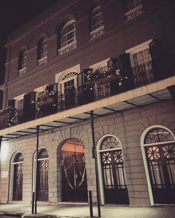 LaLaurie Mansion at night, French Quarter, New Orleans haunted 
