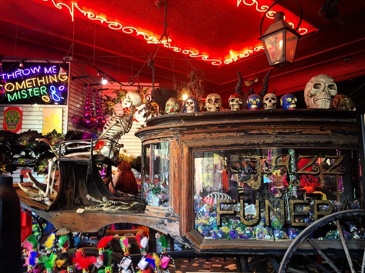 Gift shop in New Orleans