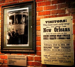 history of the New Orleans Streetcar