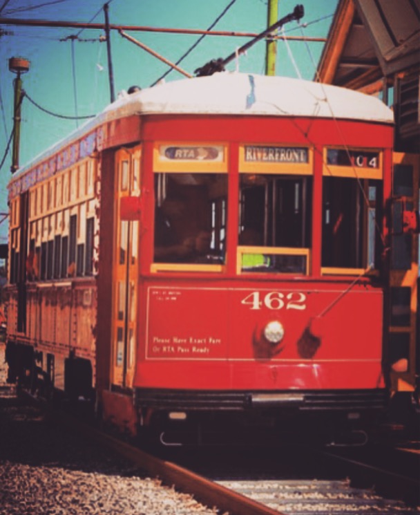Riverfront line streetcar, New Orleans