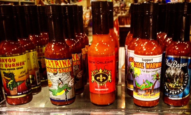 New Orleans' hot sauces