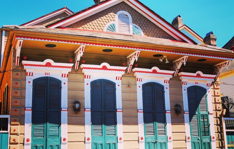 architecture cottage, home, New Orleans, Louisiana