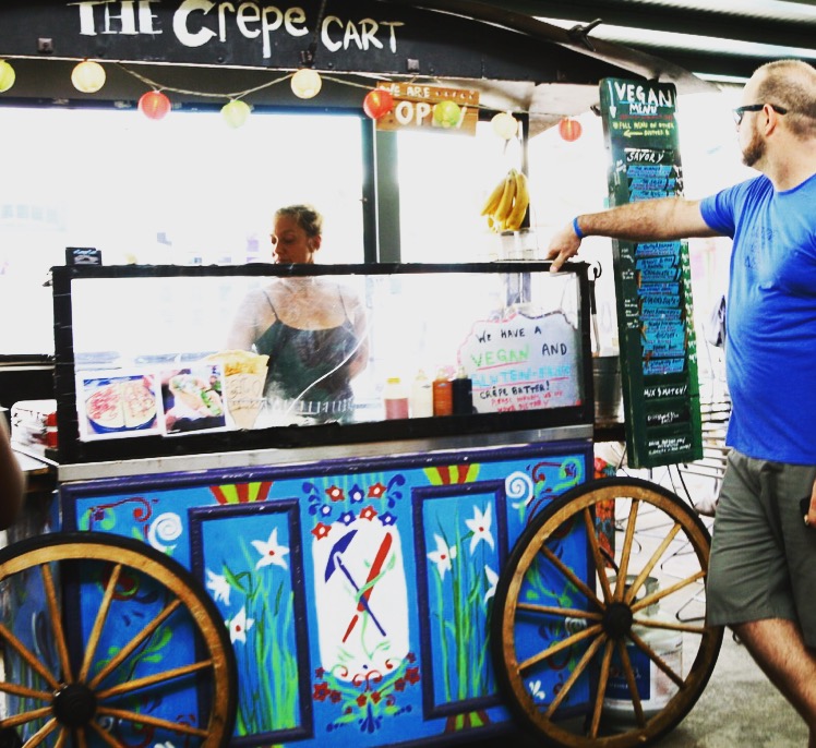 The Crepe Cart, New Orleans French Market