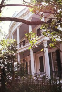 antebellum home in the Garden District, New Orleans