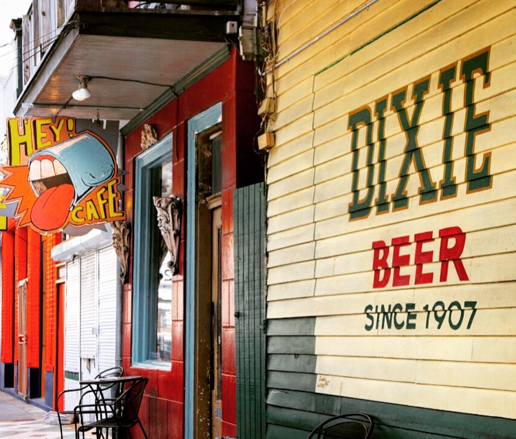 sign for Dixie Beer since 1907, New Orleans