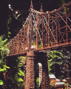Queensboro Bridge, New York Botanical Garden: Holiday Train Show Queensboro Bridge, New York Botanical Garden: Holiday Train Show