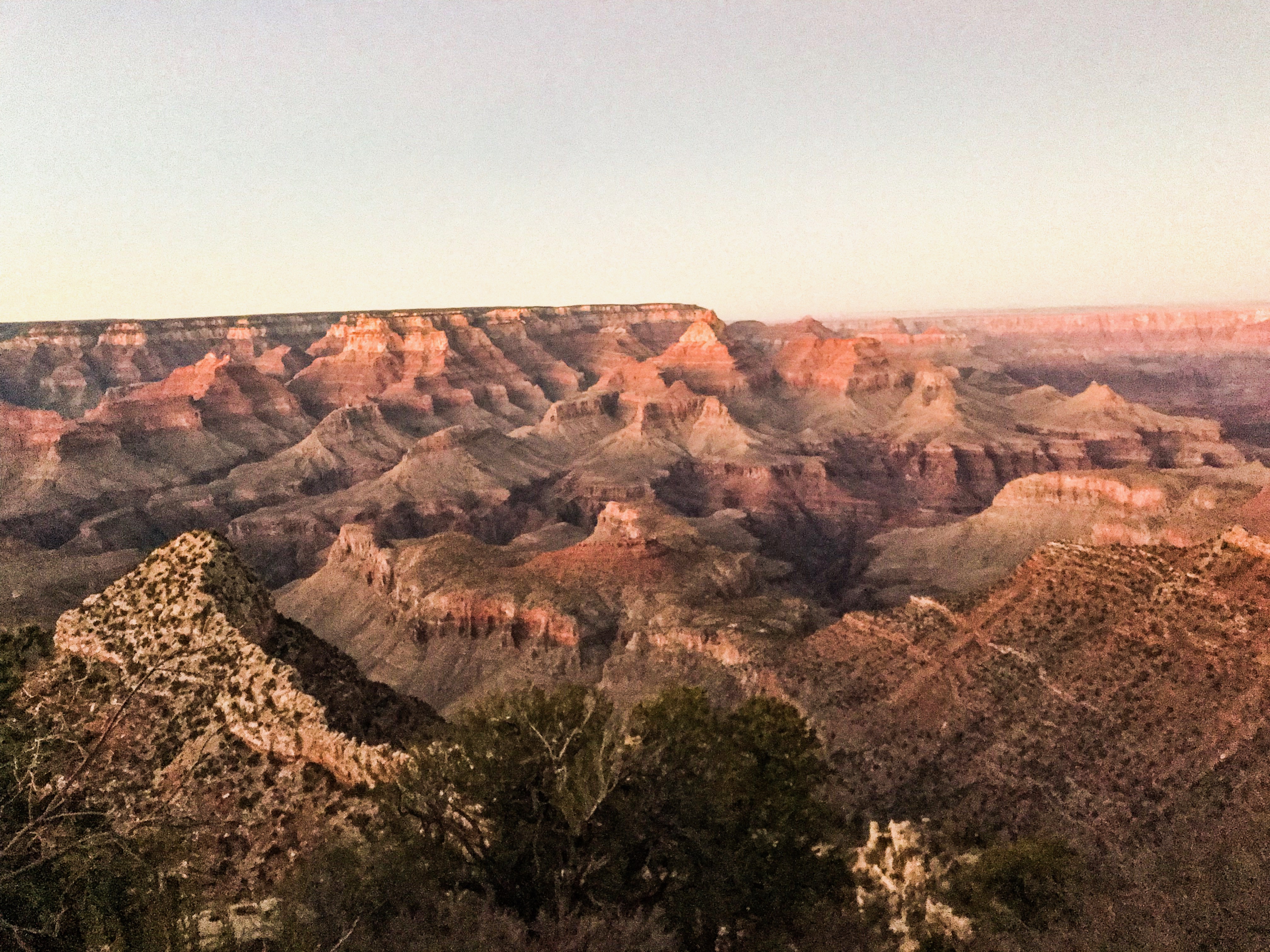 View of Grand Canyon geologic formations