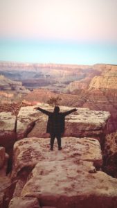 Yanis Carreto, Author, Hopeless Nostalgic at the Grand Canyon