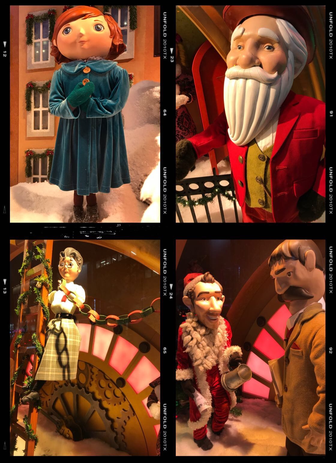 Characters from Yes, Virginia - 2018 Macy's Holiday Window Display