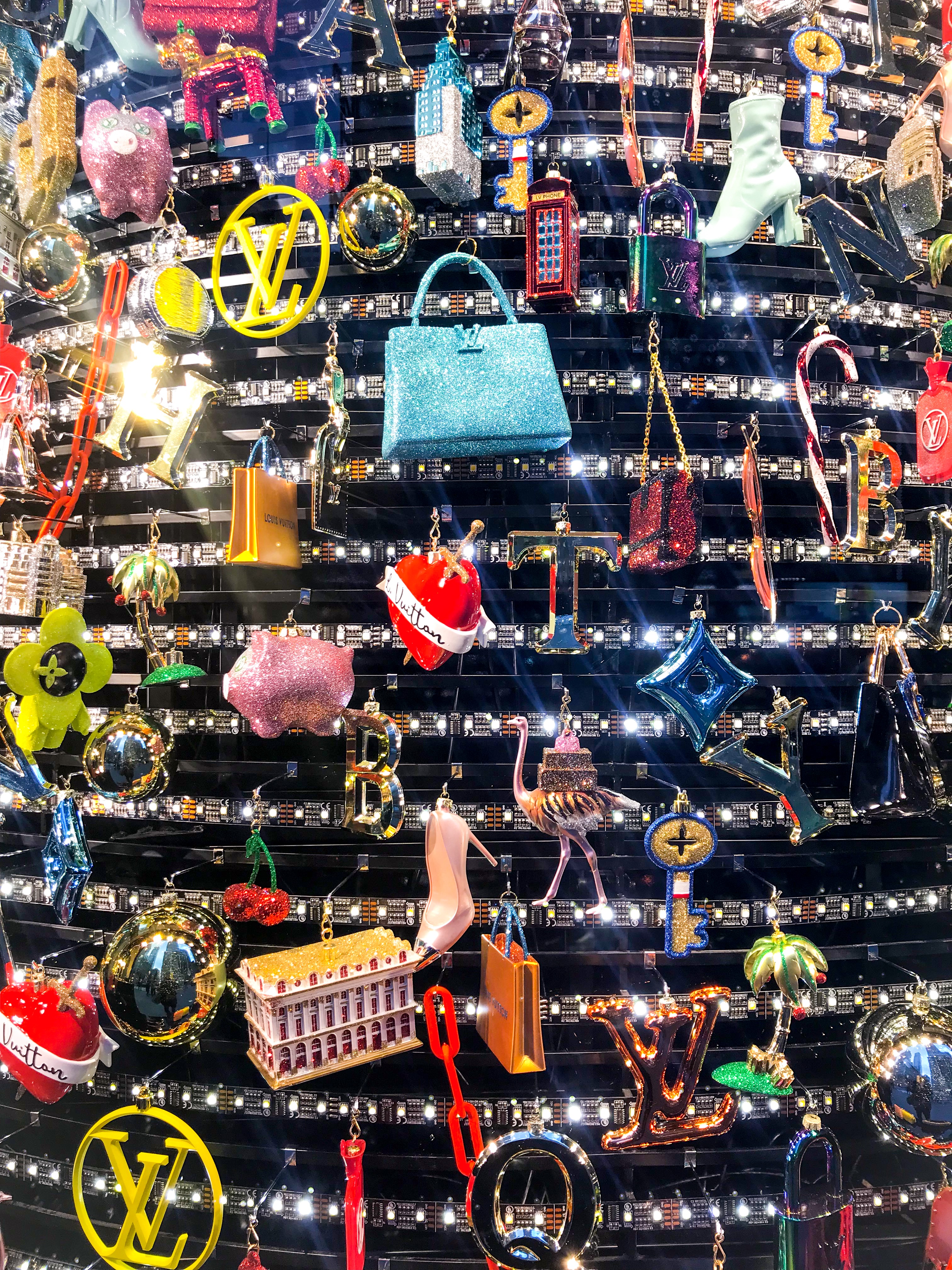 Louis Vuitton ornaments are here to class up your Christmas tree