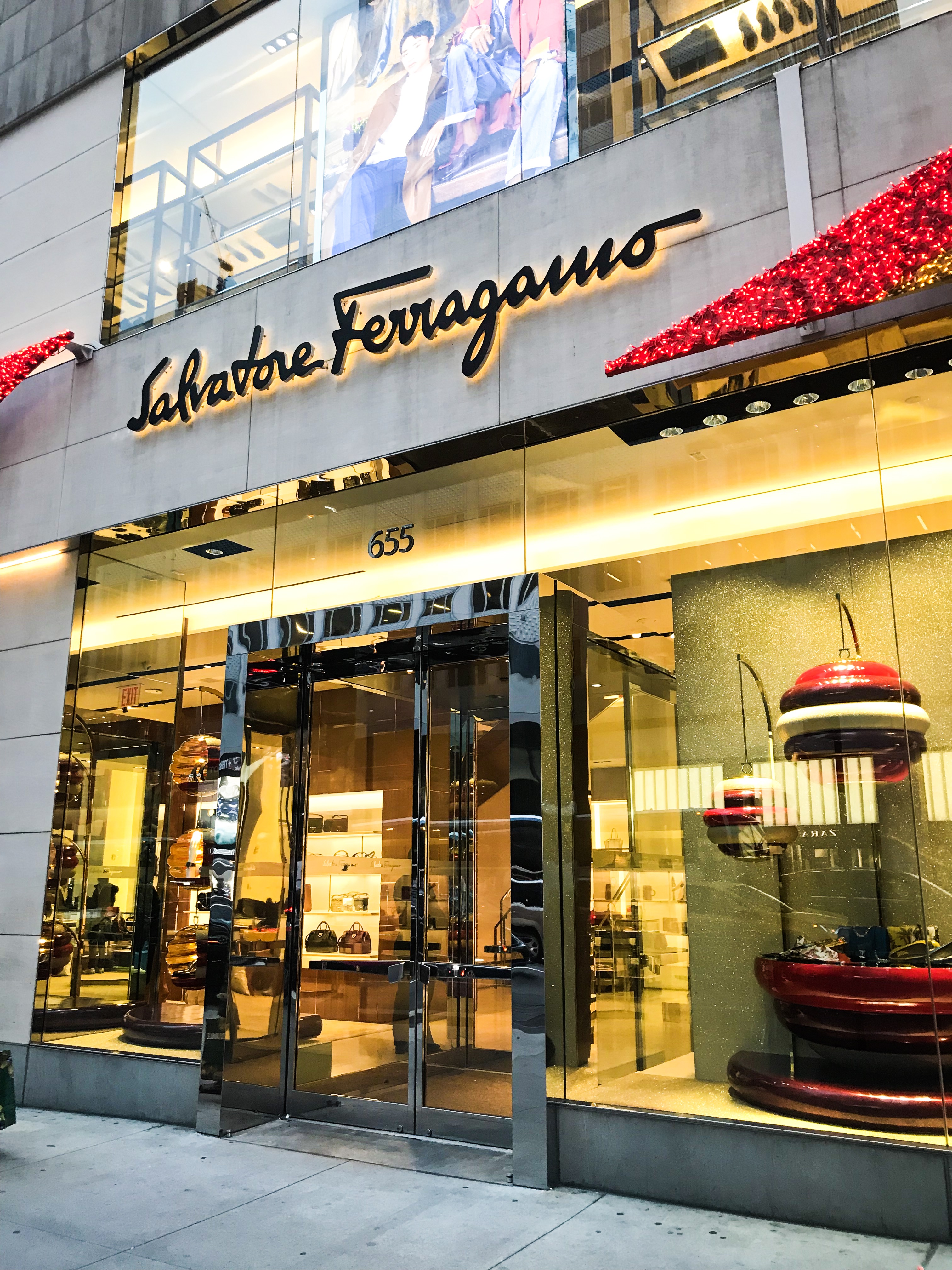Salvatore Ferragamo New York City Storefront