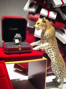 Cartier Panther & Ring - 2018 New York Holiday Window Display