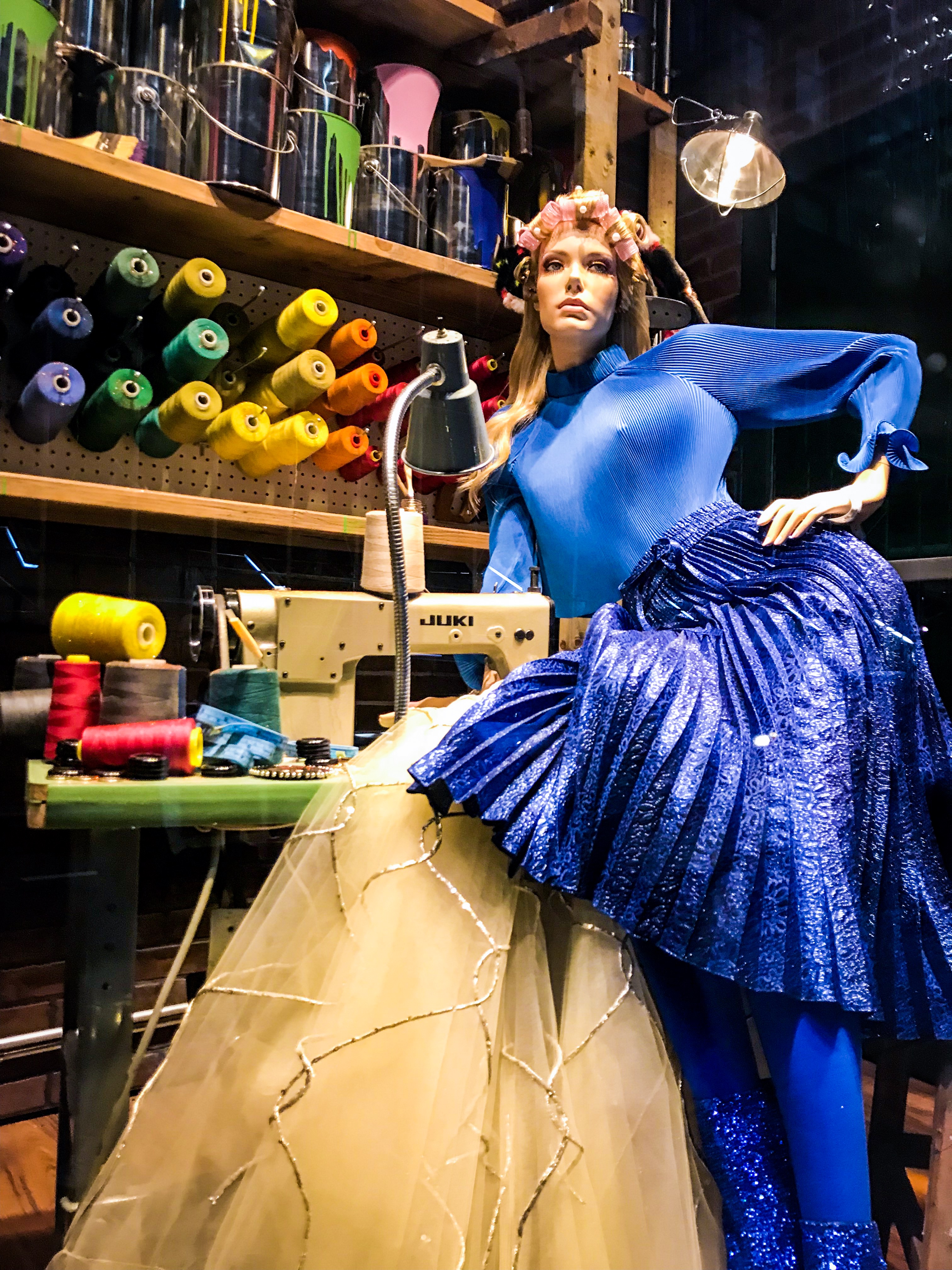 Saks Theater of Dreams Costume Designer - 2018 Holiday Window Display