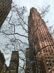 Rockefeller Center Plaza Christmas Lights