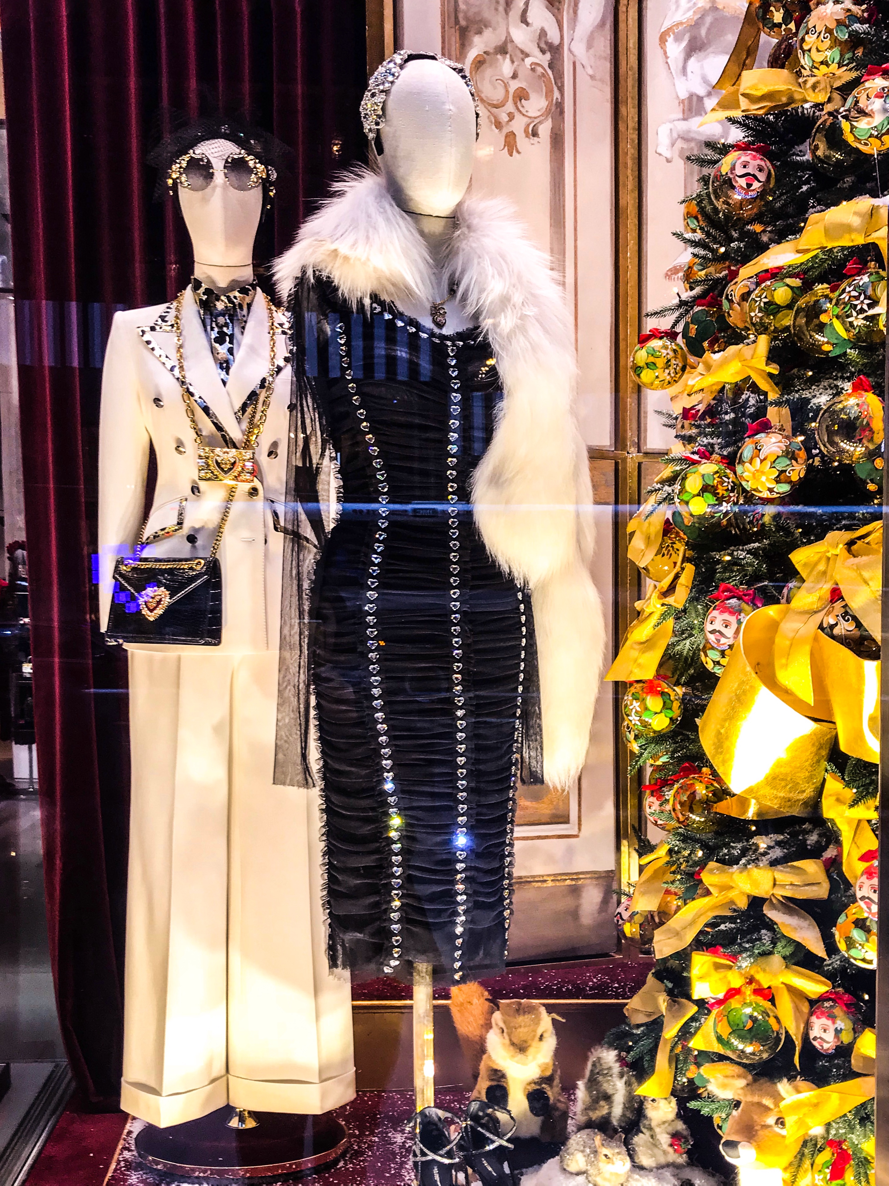 Dolce & Gabbana 2018 New York Holiday Window Display