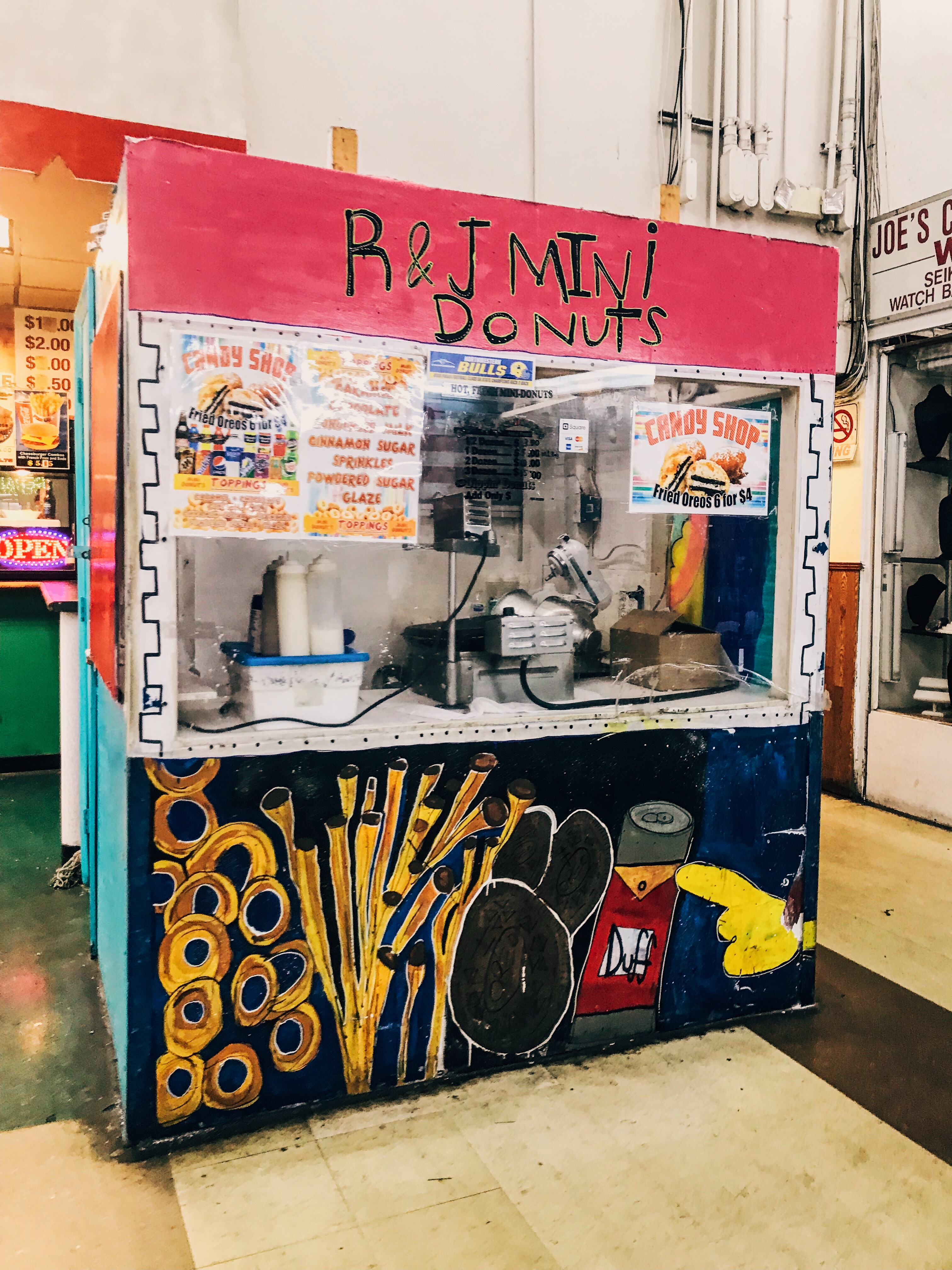 Flea Market USA, Miami, FL donut shop