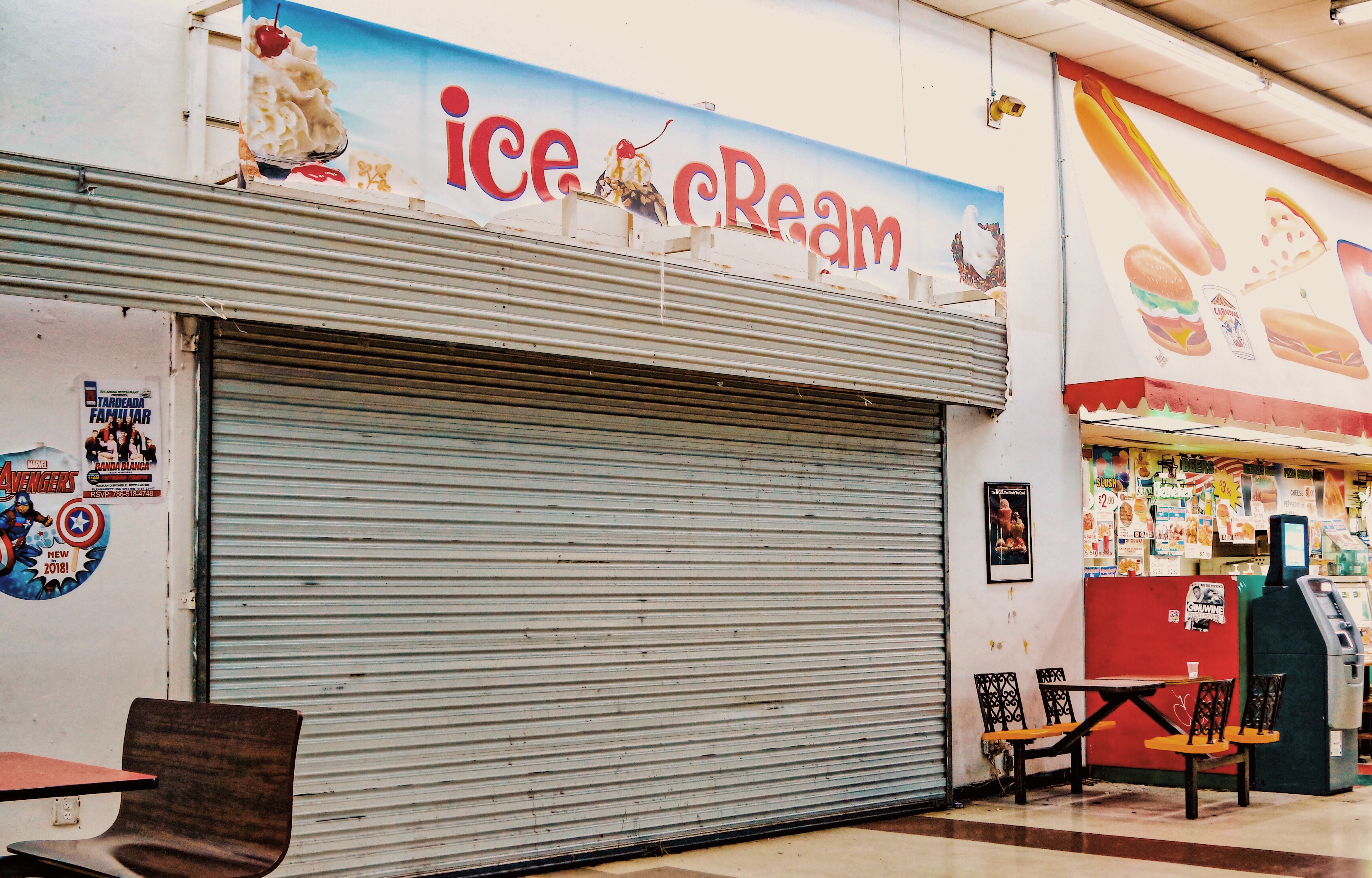 Flea Market USA, Miami, FL ice cream shop