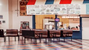 Flea Market USA, Miami, FL cafeteria food court