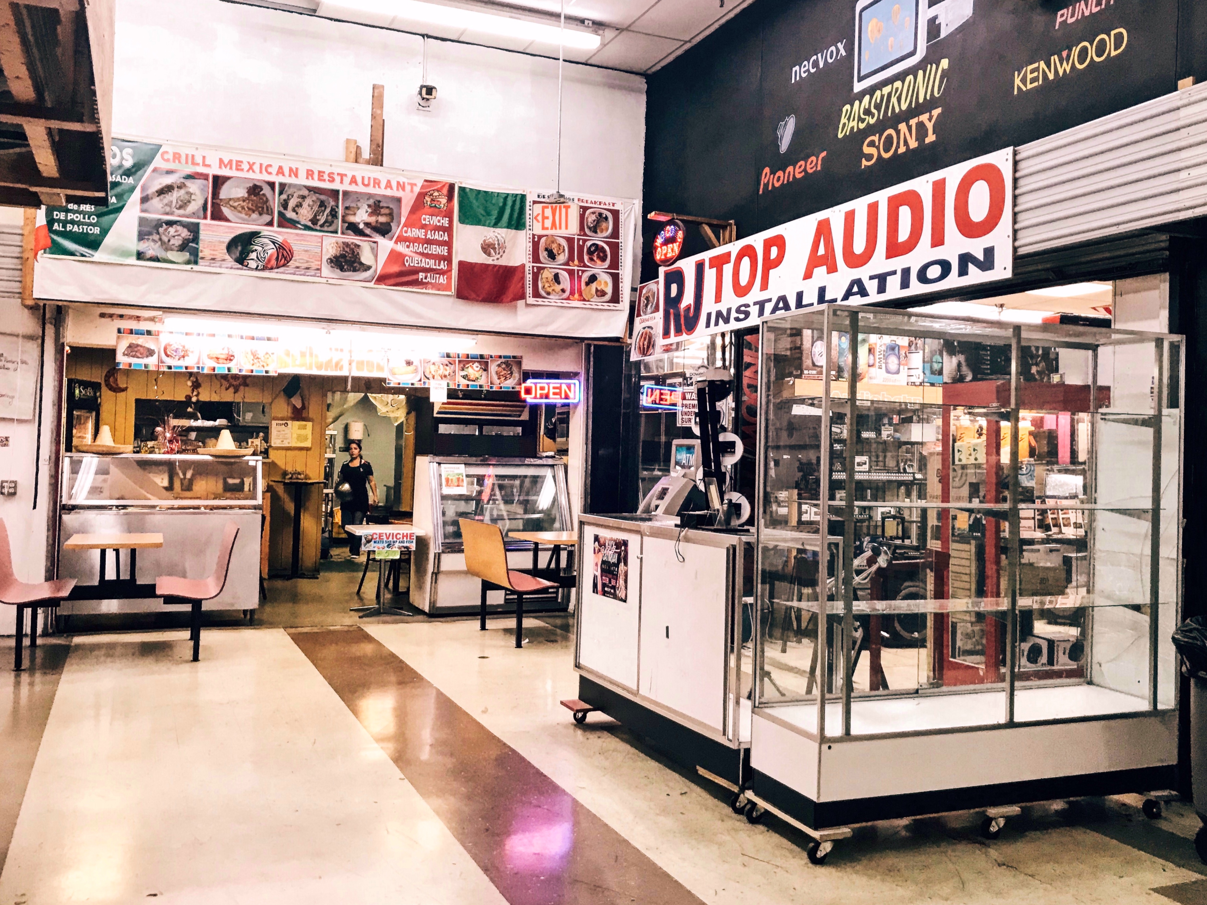 Flea Market USA, Miami, FL car stereo shop