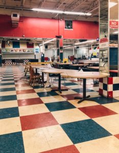 Flea Market USA, Miami, FL food court