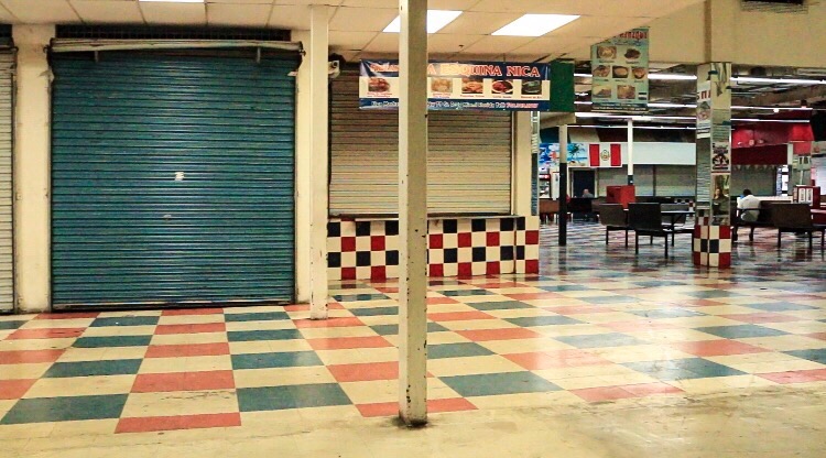 Flea Market USA, Miami, FL food court