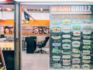Flea Market USA, Miami, FL gold teeth shop