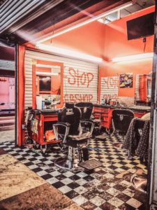 Flea Market USA, Miami, FL modern barber shop