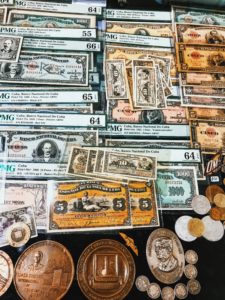 Old Cuban Currency