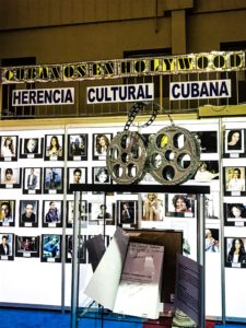 Cubanos en Hollywood display at Cuba Nostalgia Miami
