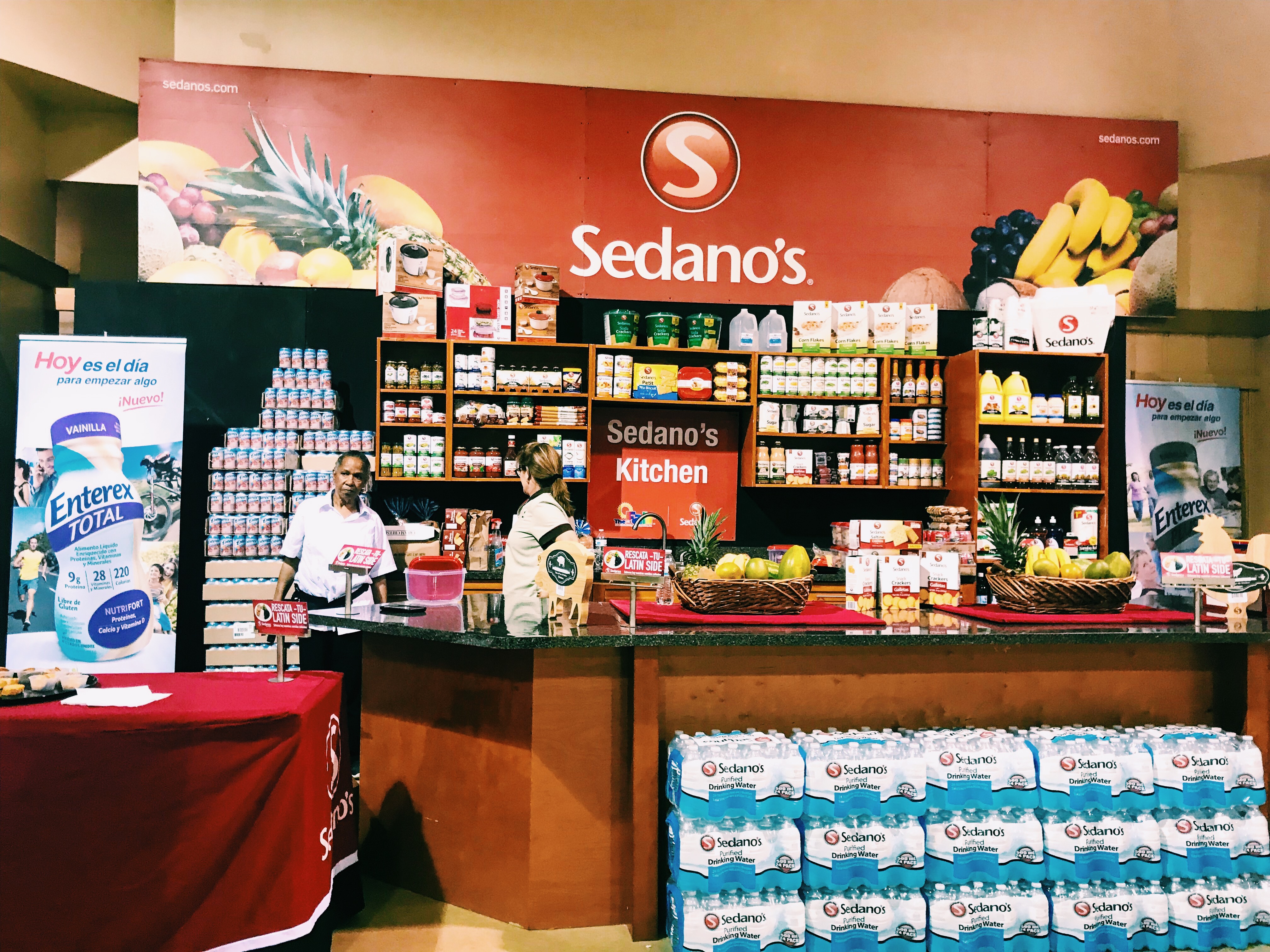 Sedano's Supermarket stall at Cuba Nostalgia Fair