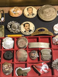 Vintage Cuban buttons and pins